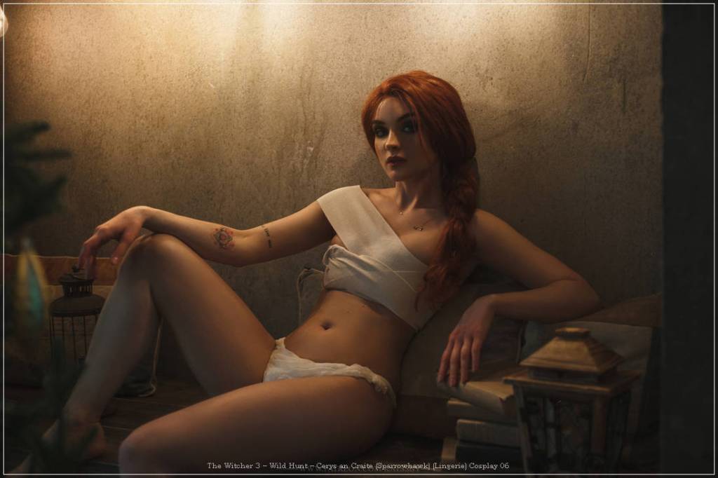 The Witcher 3 - Wild Hunt - Cerys an Craite (Sparrowhawk) (Lingerie) Cosplay - costume focus