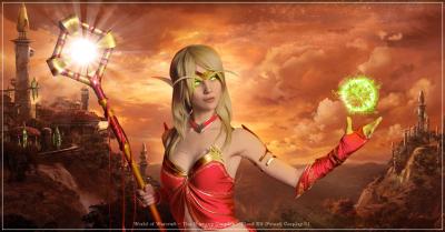 World of Warcraft - The Burning Crusade - Blood Elf (Priest) Cosplay