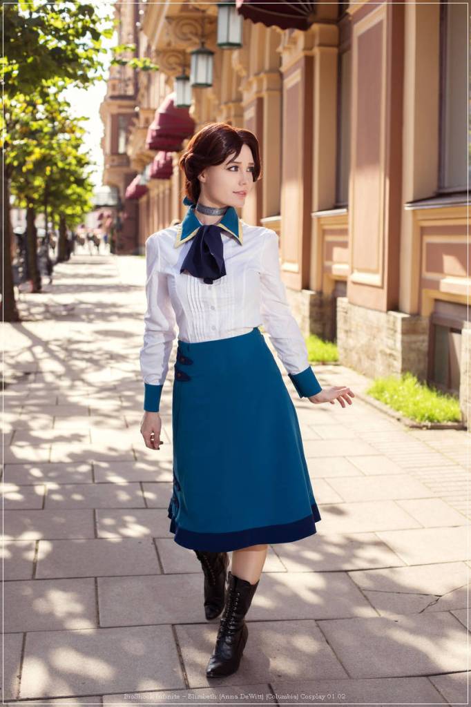 BioShock - Infinite - Elizabeth (Anna DeWitt) (Columbia) Cosplay - costume portrait