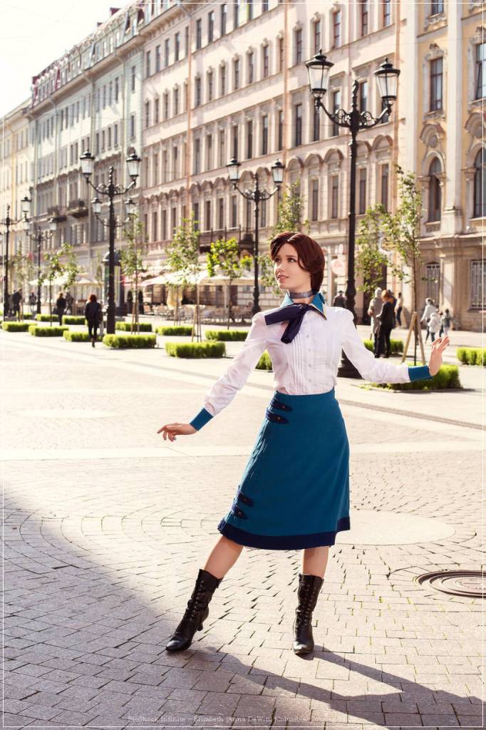 BioShock - Infinite - Elizabeth (Anna DeWitt) (Columbia) Cosplay - costume show