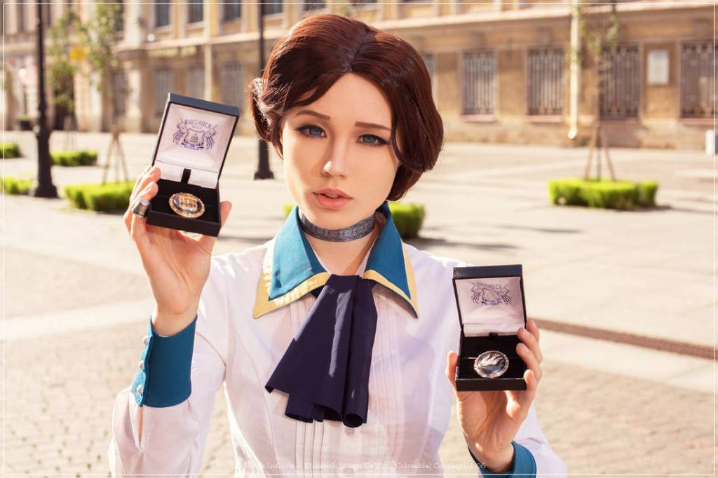 BioShock - Infinite - Elizabeth (Anna DeWitt) (Columbia) Cosplay - full length photo