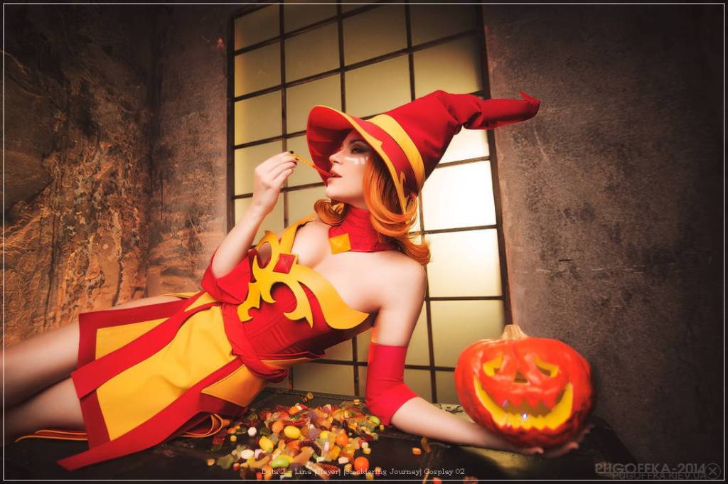 Dota 2 - Lina (Slayer) (Smoldering Journey) Cosplay - visual exploration Dota 2 - Lina (Slayer) (Smoldering Journey) Cosplay - visual exploration