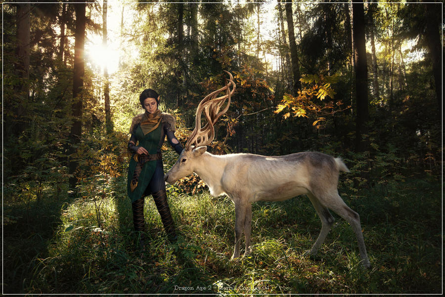 Dragon Age 2 - Merrill Cosplay - costume showcase portrait