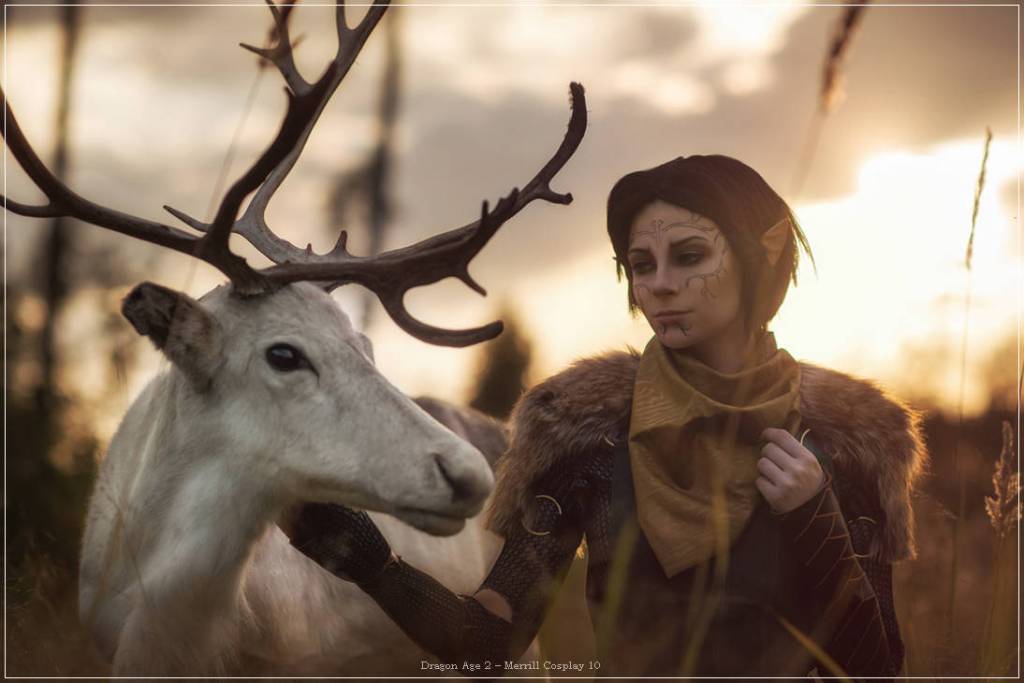 Dragon Age 2 - Merrill Cosplay - professional cosplay study
