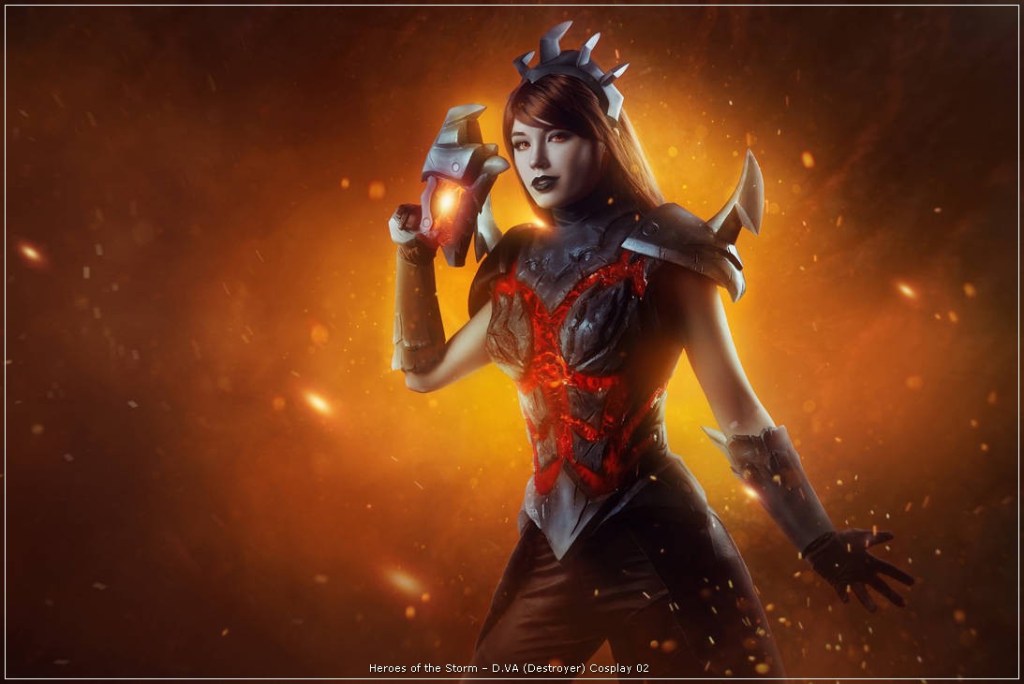 Heroes of the Storm - D.VA (Destroyer) Cosplay - anime costume