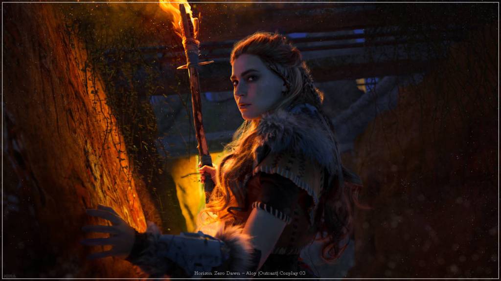 Horizon - Zero Dawn - Aloy (Outcast) Cosplay - costume show