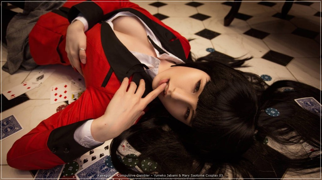 kakegurui e28093 compulsive gambler e28093 yumeko jabami mary saotome cosplay 03
