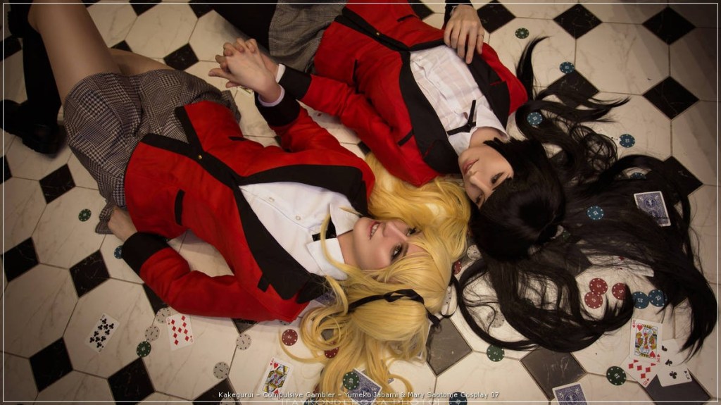 kakegurui e28093 compulsive gambler e28093 yumeko jabami mary saotome cosplay 07