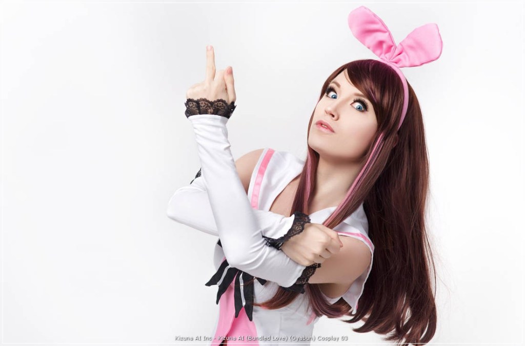 Kizuna AI Inc - Kizuna AI (Bundled Love) (Oyabun) Cosplay - inspired capture Kizuna AI Inc - Kizuna AI (Bundled Love) (Oyabun) Cosplay - inspired capture