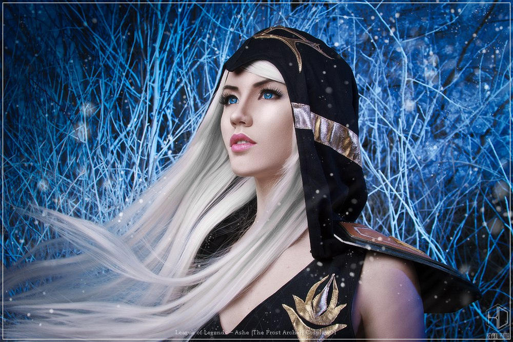 league of legends e28093 ashe the frost archer cosplay 01