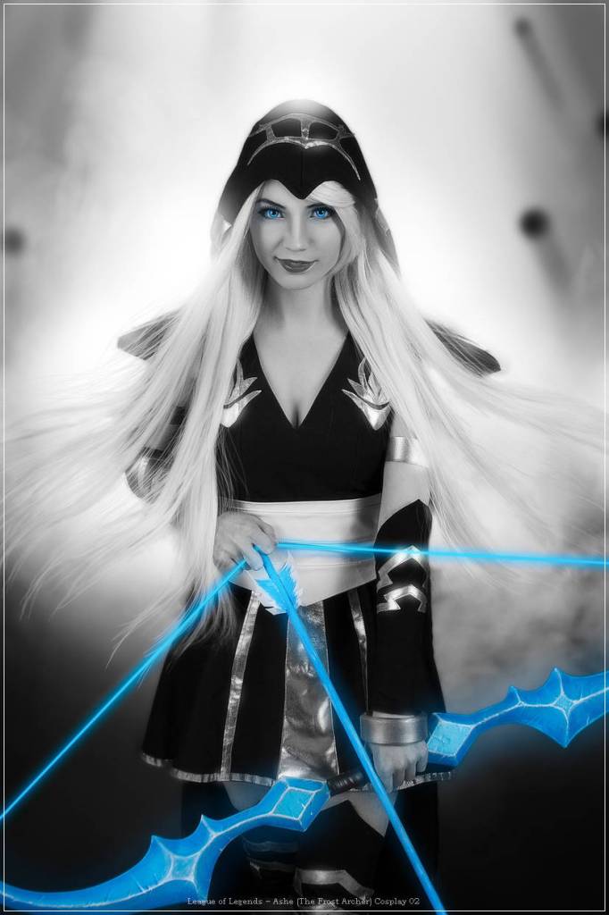 league of legends e28093 ashe the frost archer cosplay 02
