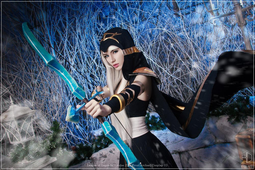 league of legends e28093 ashe the frost archer cosplay 03