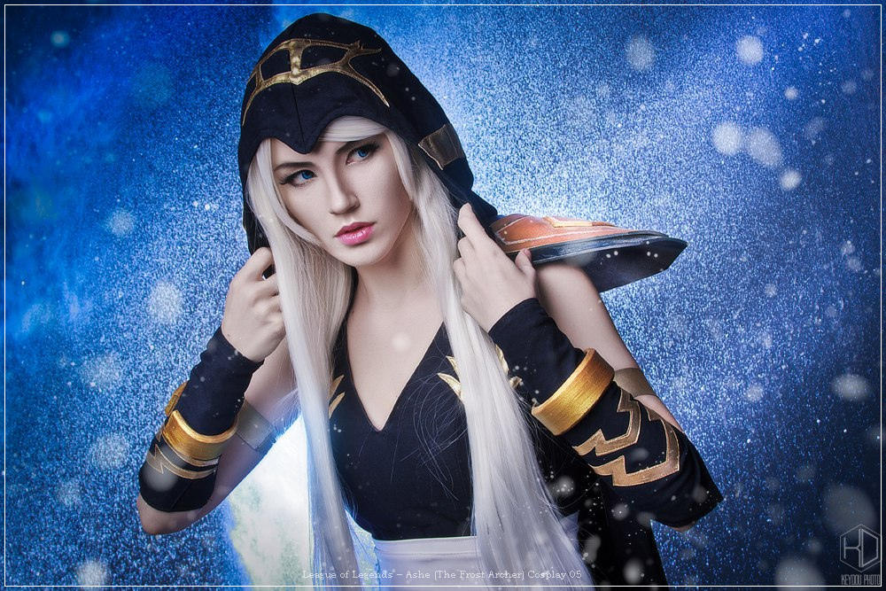 league of legends e28093 ashe the frost archer cosplay 05
