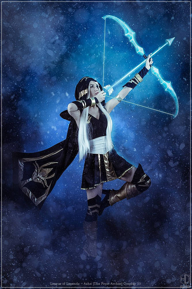 league of legends e28093 ashe the frost archer cosplay 10