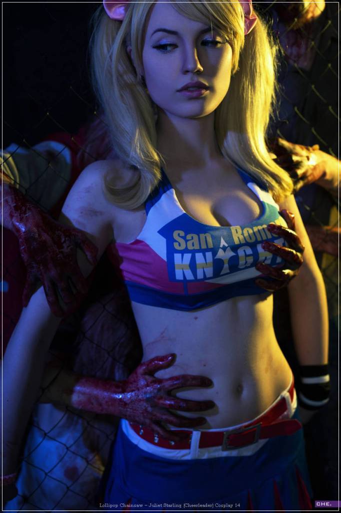 lollipop chainsaw e28093 juliet starling cheerleader cosplay 14