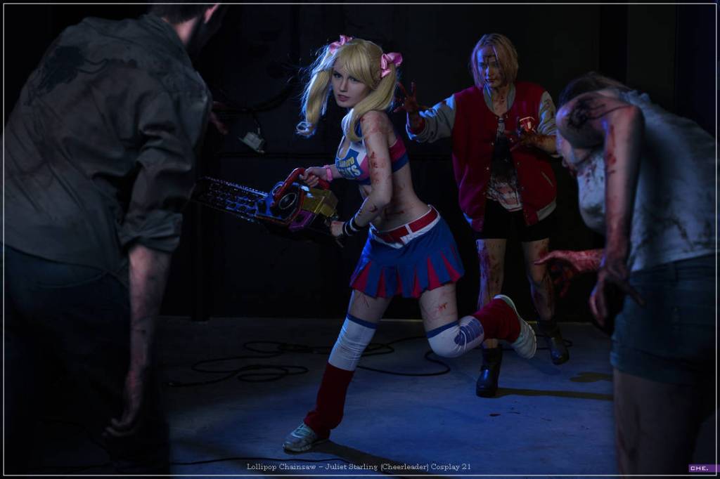 lollipop chainsaw e28093 juliet starling cheerleader cosplay 21