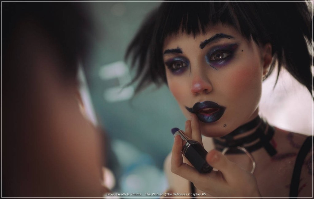 love death robots the woman the witness cosplay 05