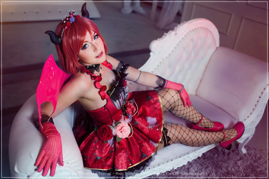 Love Live! School Idol Festival - Maki Nishikino (Little Devil ) (Card ID 906) Cosplay - cinematic portrait Love Live! School Idol Festival - Maki Nishikino (Little Devil ) (Card ID 906) Cosplay - cinematic portrait