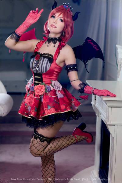 Love Live! School Idol Festival - Maki Nishikino (Little Devil ) (Card ID 906) Cosplay