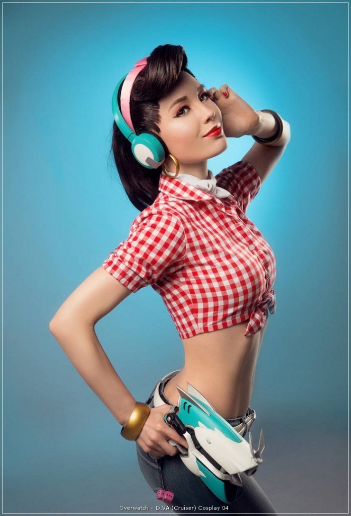overwatch e28093 d.va cruiser cosplay 04