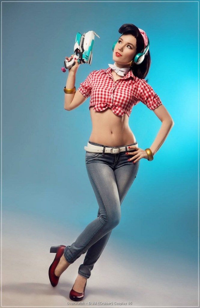 overwatch e28093 d.va cruiser cosplay 05
