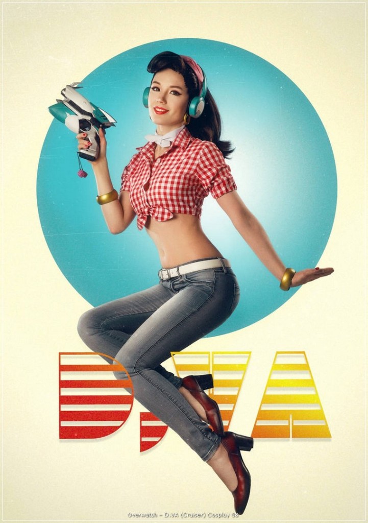 overwatch e28093 d.va cruiser cosplay 08