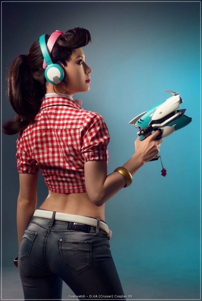 overwatch e28093 d.va cruiser cosplay 09