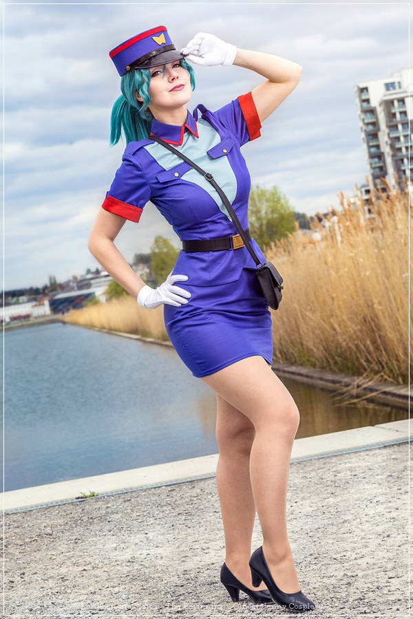 Pokemon the Series - The Beginning - Officer Jenny Cosplay - portrait photo Pokemon the Series - The Beginning - Officer Jenny Cosplay - portrait photo