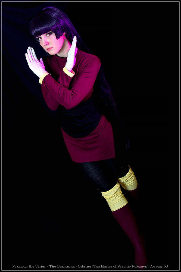 Pokemon the Series - The Beginning - Sabrina (The Master of Psychic Pokemon) Cosplay - full length port.