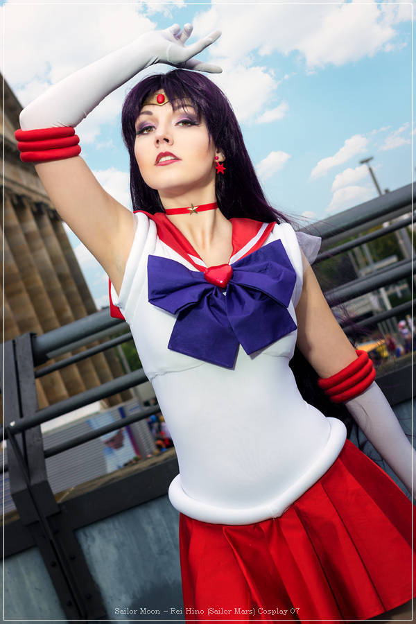 Sailor Moon - Rei Hino (Sailor Mars) Cosplay - costume show