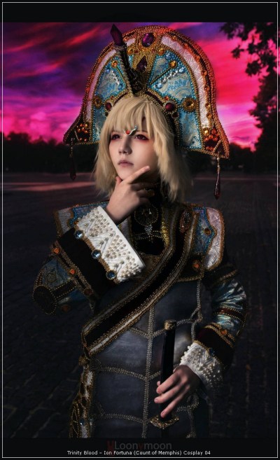 Trinity Blood - Ion Fortuna (Count of Memphis) Cosplay