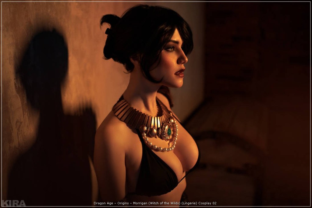 Dragon Age - Origins - Morrigan (Witch of the Wilds) (Lingerie) Cosplay - intimate capture