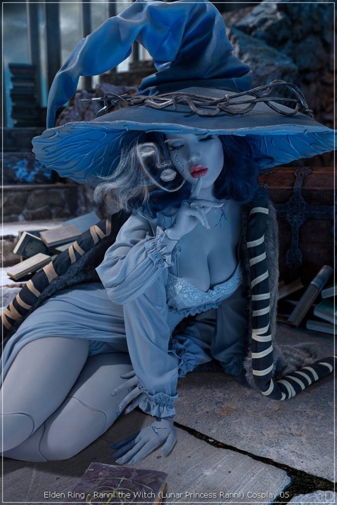 Elden Ring - Ranni the Witch (Lunar Princess Ranni) Cosplay - cinematic portrait