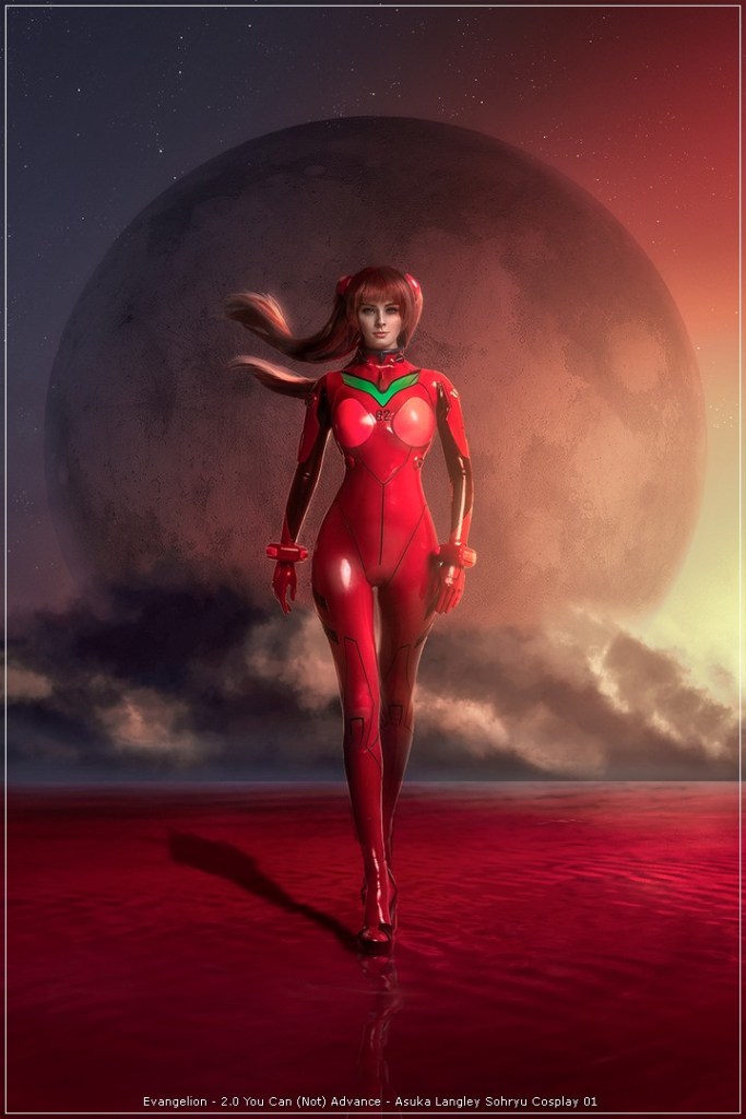 Evangelion - 2.0 You Can (Not) Advance - Asuka Langley Sohryu Cosplay - portrait photo