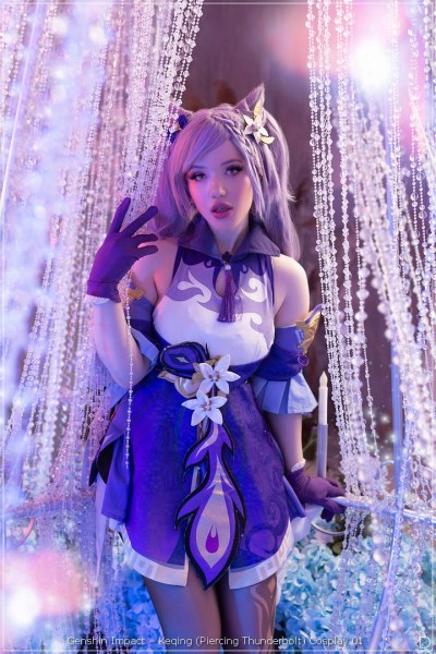 Genshin Impact - Keqing (Piercing Thunderbolt) Cosplay