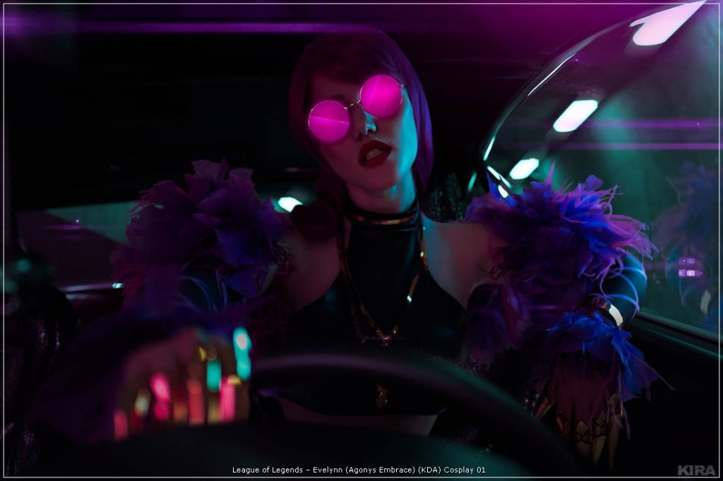 League of Legends - Evelynn (Agonys Embrace) (KDA) Cosplay - full length photo League of Legends - Evelynn (Agonys Embrace) (KDA) Cosplay - full length photo