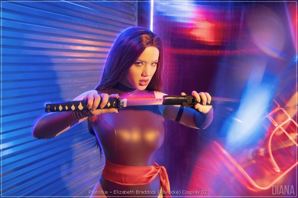 Psylocke - Elizabeth Braddock (Psylocke) Cosplay - premium study