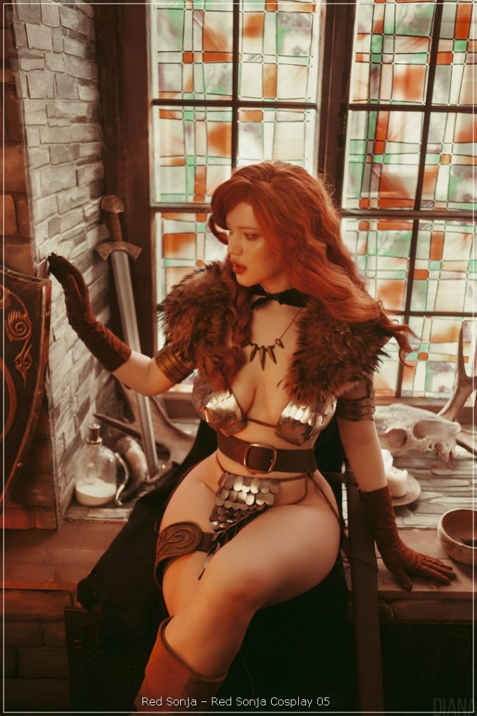Red Sonja - Red Sonja (Lingerie) Cosplay - premium character study