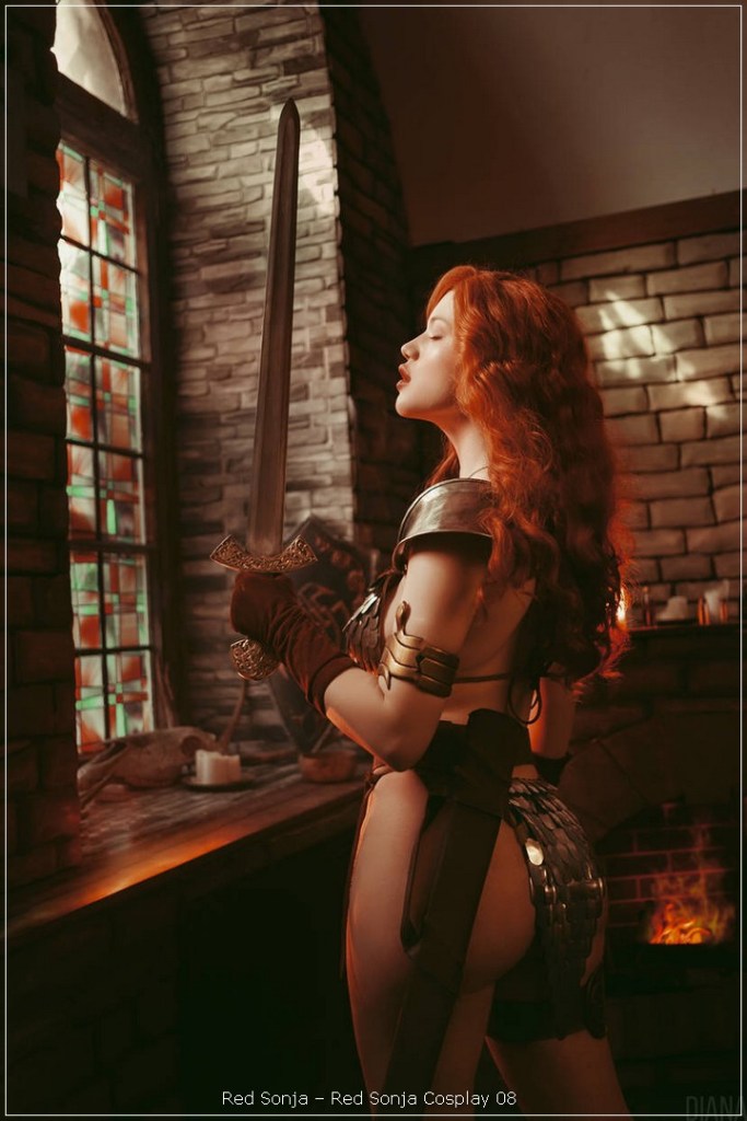 Red Sonja - Red Sonja (Lingerie) Cosplay - refined costume study