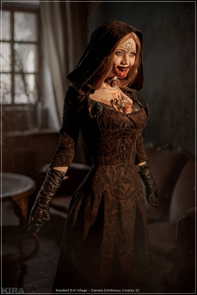 Resident Evil Village - Daniela Dimitrescu Cosplay - light aesthetic