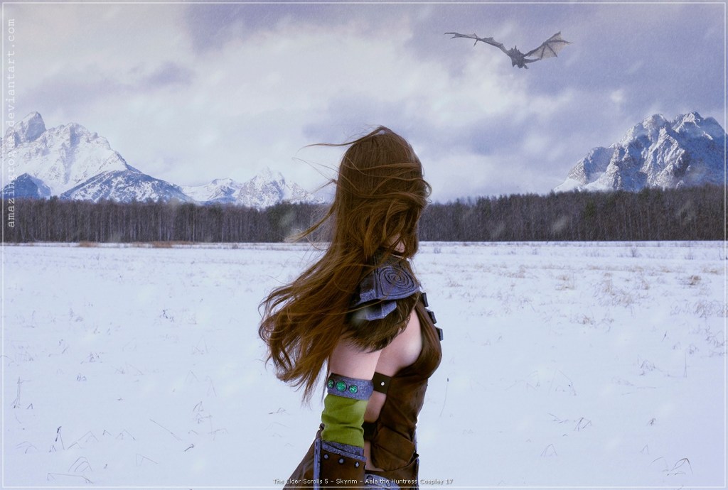 the elder scrolls 5 e28093 skyrim e28093 aela the huntress cosplay 17