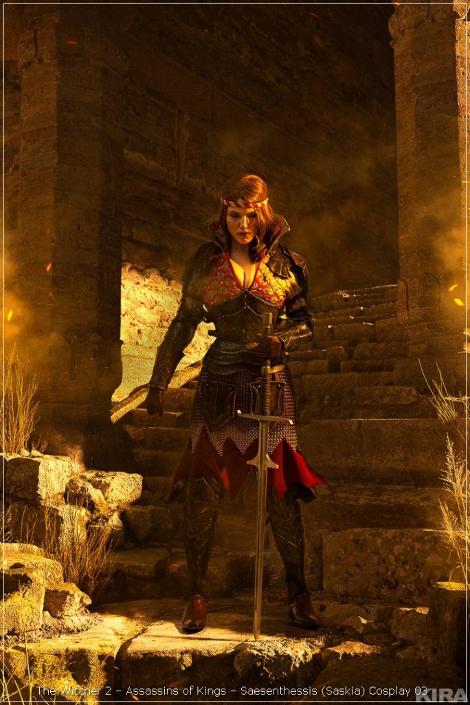 The Witcher 2 - Assassins of Kings - Saesenthessis (Saskia) Cosplay - recreation