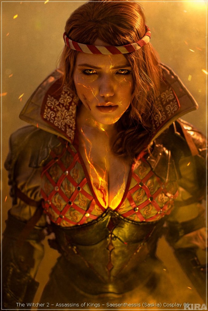 The Witcher 2 - Assassins of Kings - Saesenthessis (Saskia) Cosplay - body photo