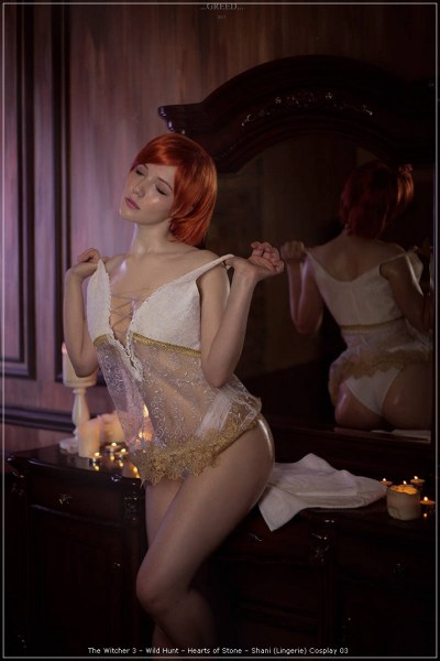 The Witcher 3 - Wild Hunt - Hearts of Stone - Shani (Lingerie) Cosplay