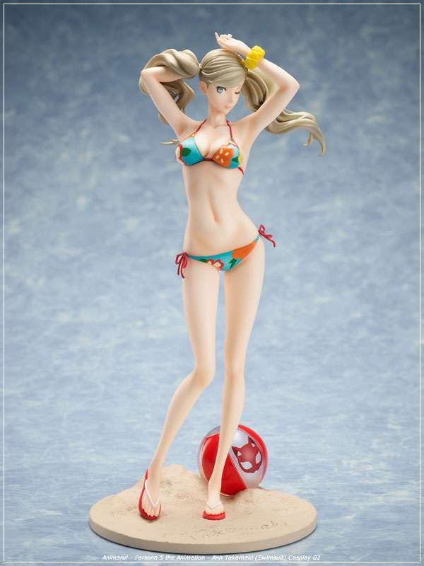 Animaru! - Persona 5 the Animation - Ann Takamaki (Swimsuit) Cosplay - costume focus