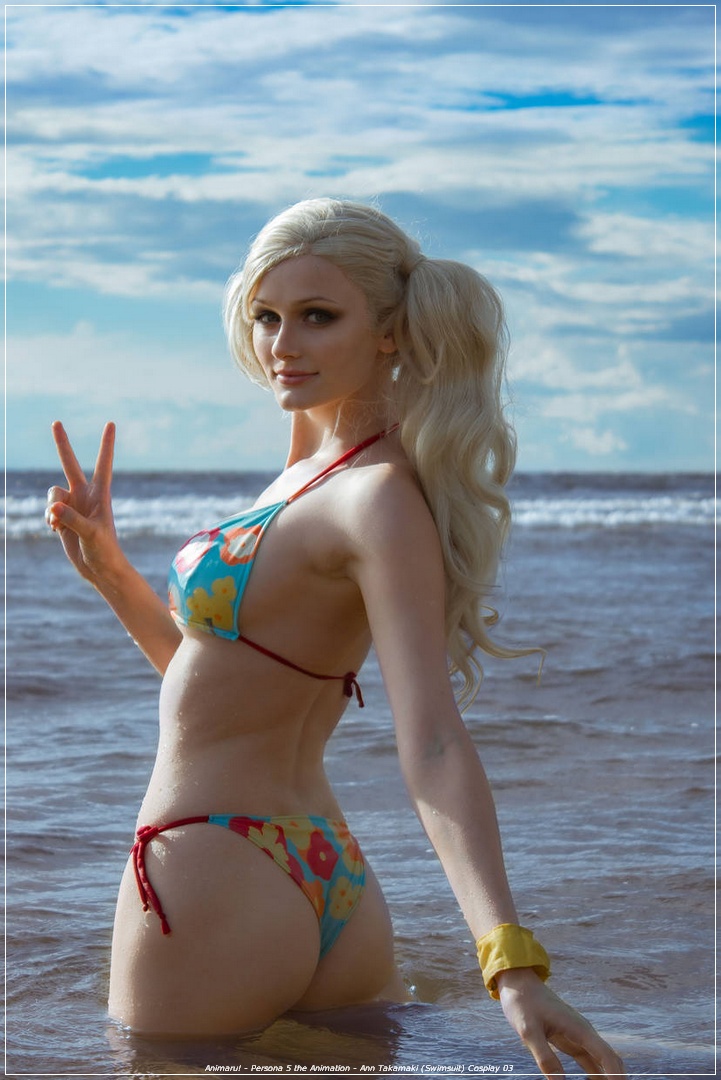 Animaru! - Persona 5 the Animation - Ann Takamaki (Swimsuit) Cosplay - elegant capture