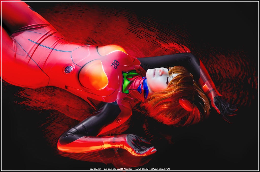 Evangelion - 2.0 You Can (Not) Advance - Asuka Langley Sohryu Cosplay - body photo