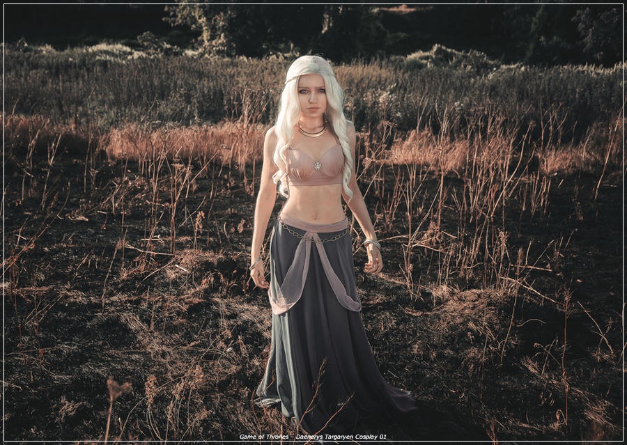 Game of Thrones - Daenerys Targaryen Cosplay - anime costume