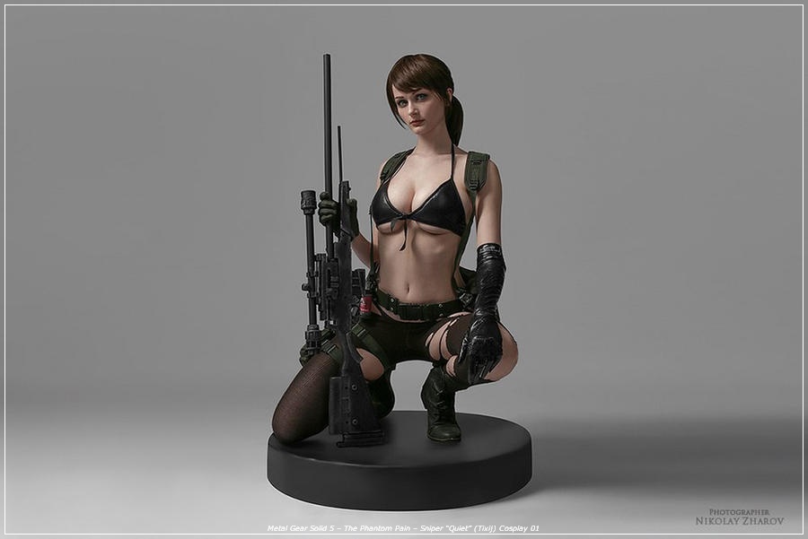 Metal Gear Solid 5 - The Phantom Pain - Sniper &ldquo;Quiet&rdquo; (Tixij) Cosplay - character analysis