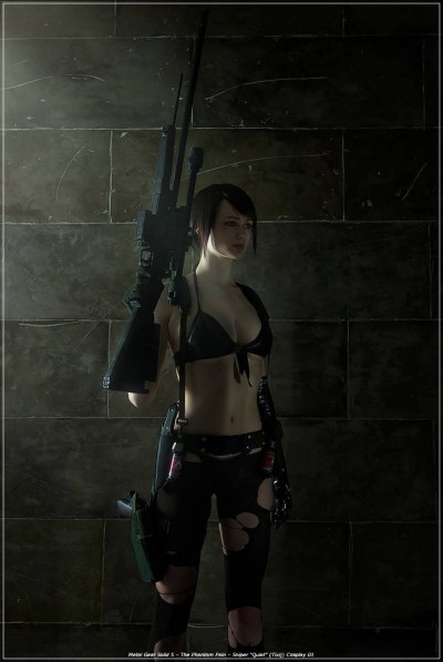 Metal Gear Solid 5 - The Phantom Pain - Sniper “Quiet” (Tixij) Cosplay